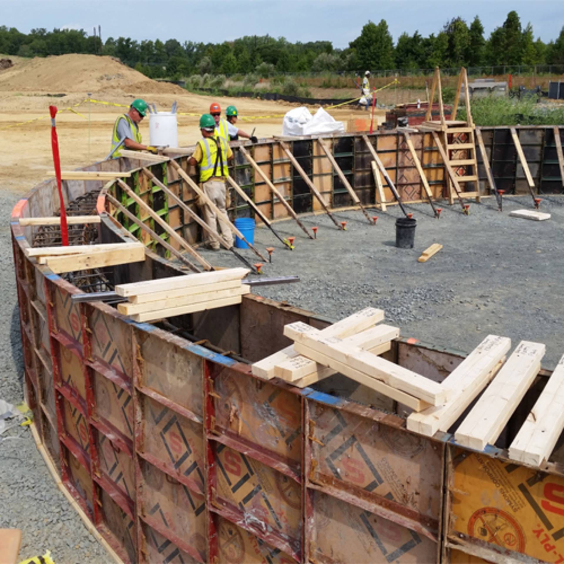 concrete wall formwork
