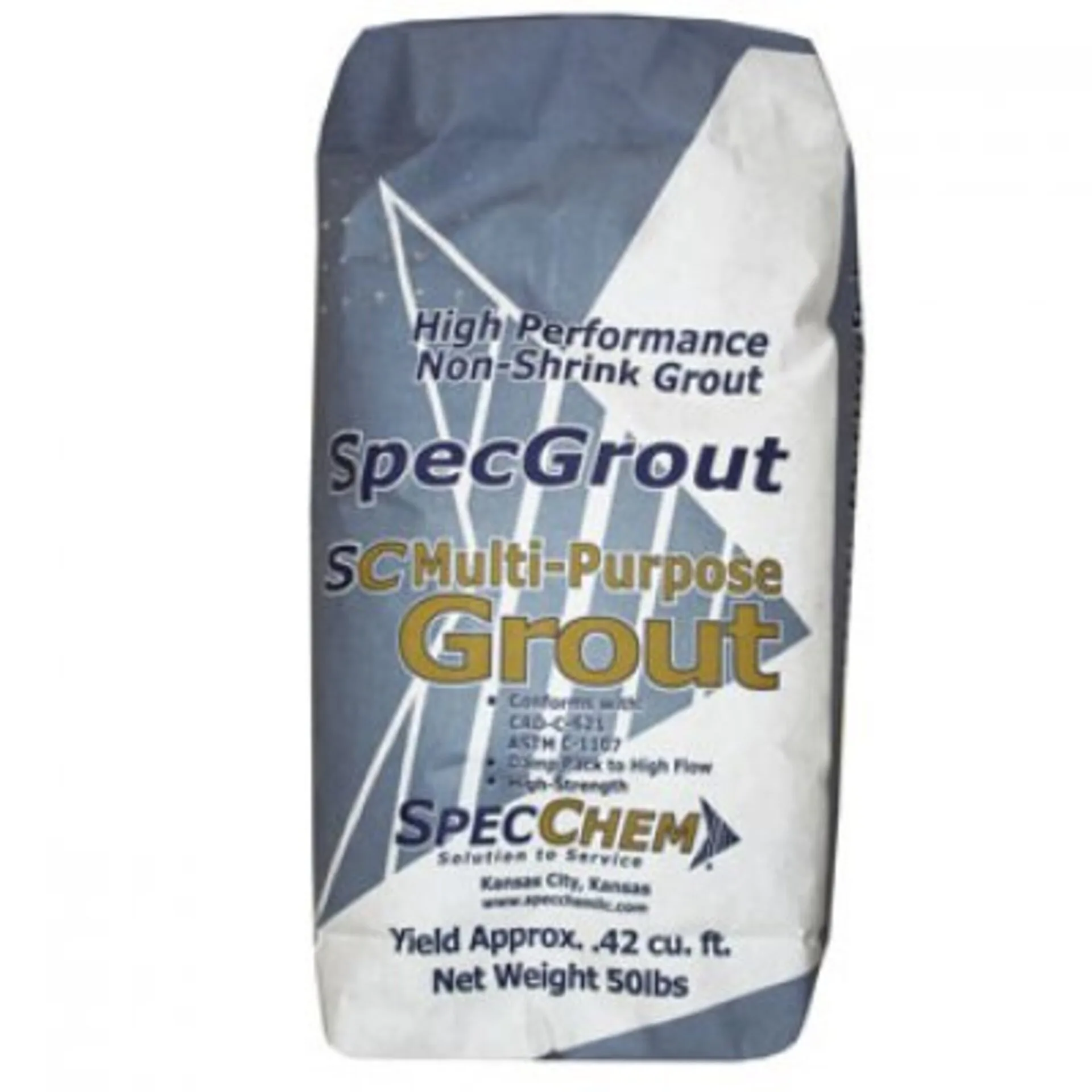 Key advantages of SpecChem grout include: specchem grout