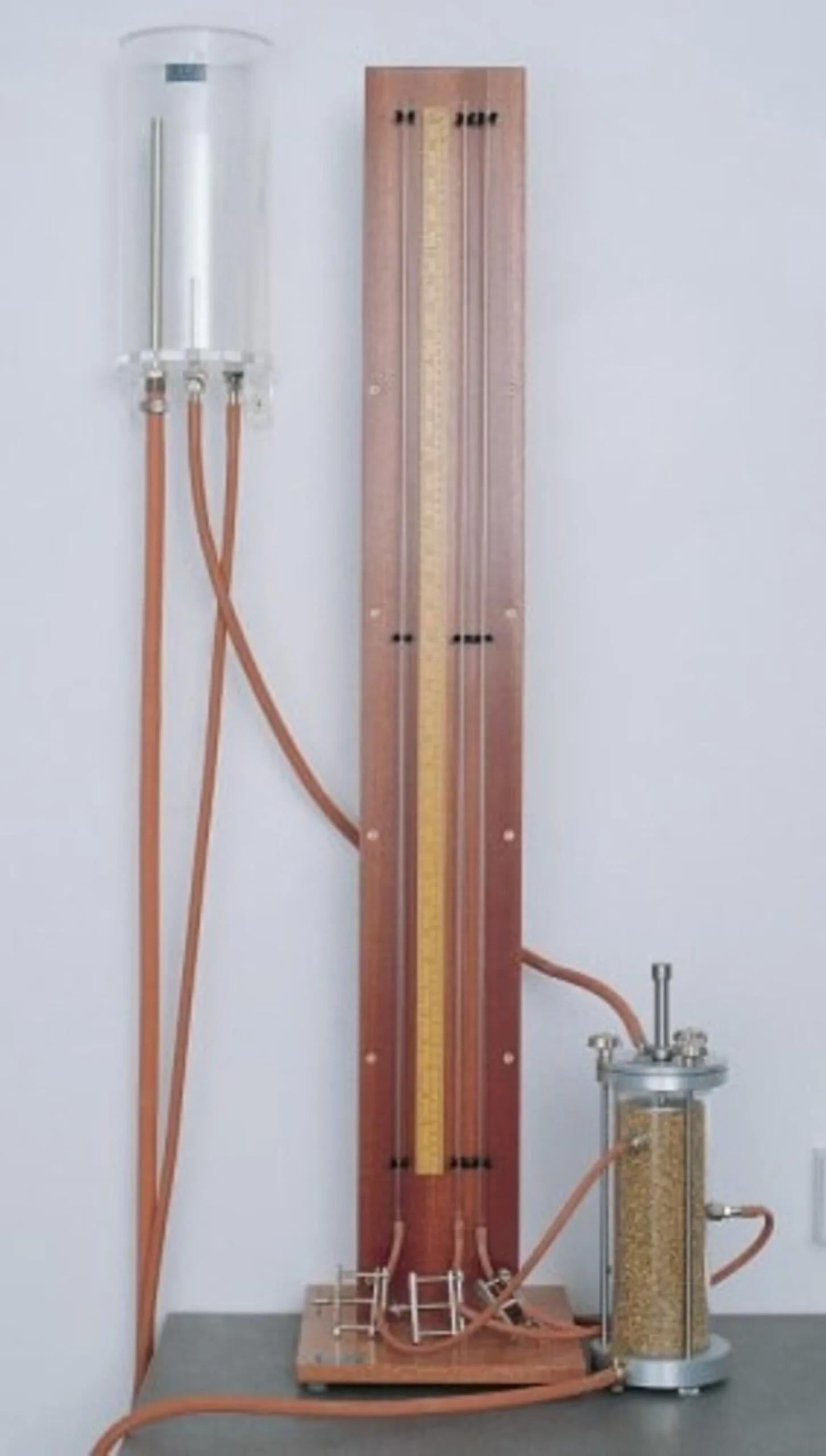 Permeability quantifies the ability of liquid water flows through saturated porous construction media like soil, pavement bases, or concretes by connecting flow rates with pressure gradients. Standardized soil permeability tests help assess site drainage capacities and seepage losses for various geotechnical applications. soil permeability testing