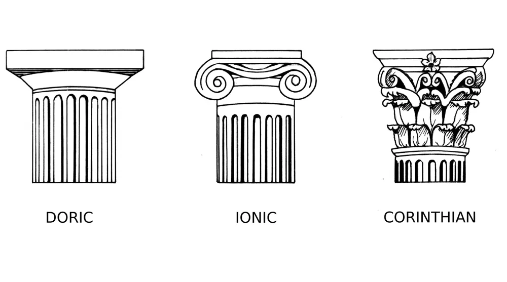 Columns are core structural elements in architecture that carry weight vertically down to the foundation. They utilize compressive strength to support roofs, upper floors, and other horizontal members. architectural column types