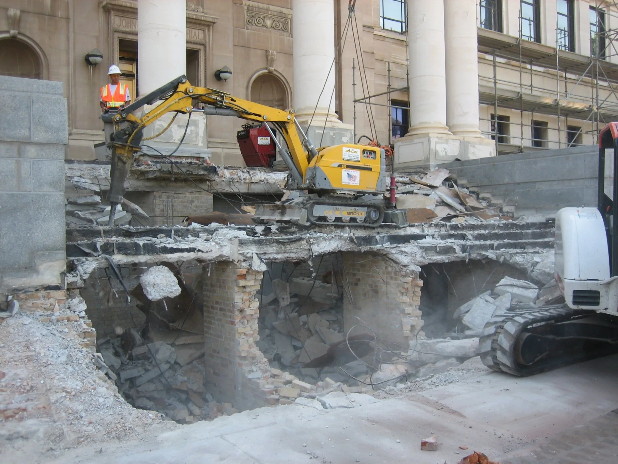 As infrastructure and buildings age, concrete demolition becomes necessary before new construction can begin. concrete demolition