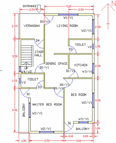 A building layout refers to the arrangement and organization of spaces, rooms, and facilities within a building. building layout